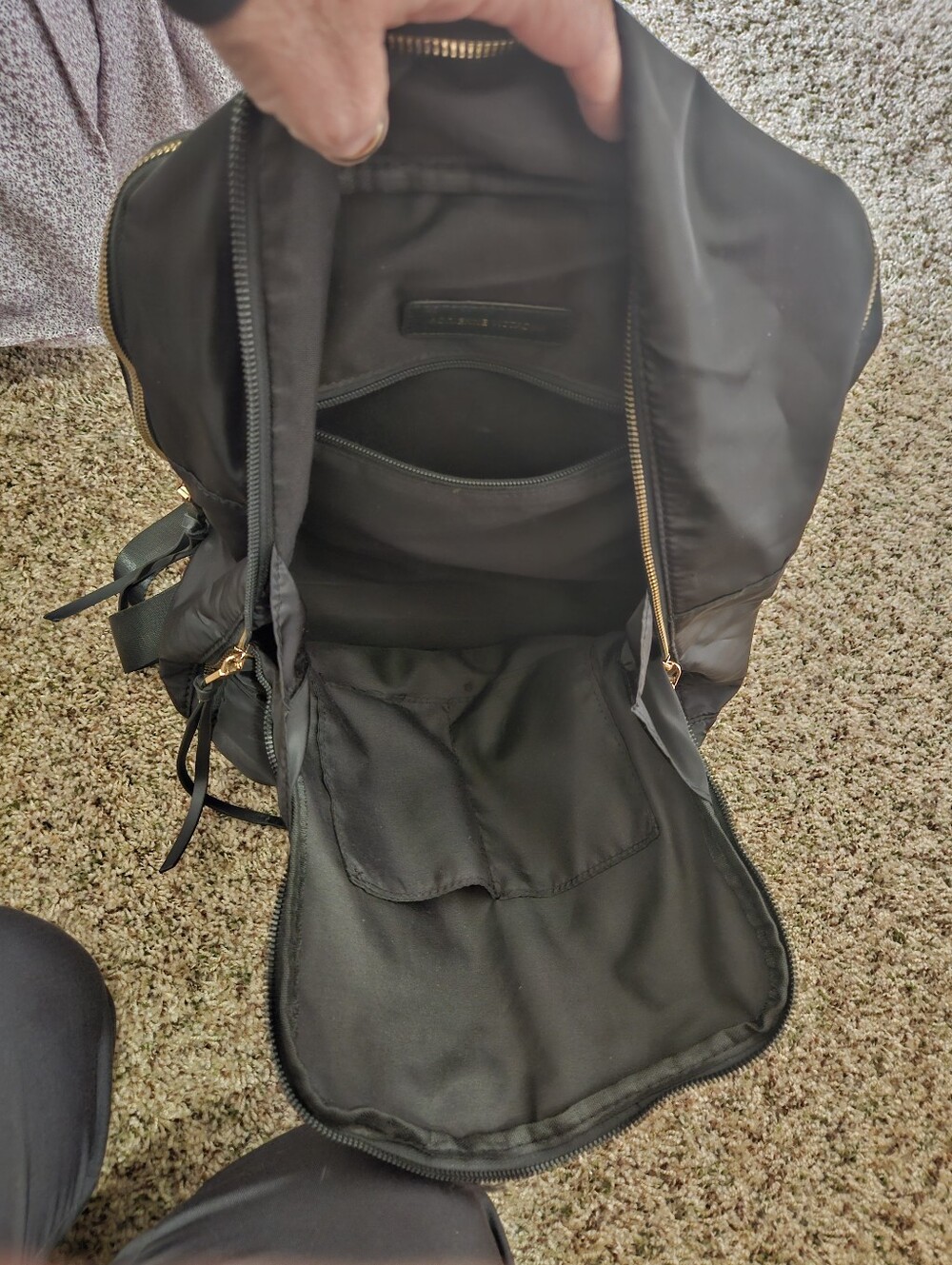 Black Backpack - Picture 6 of 8